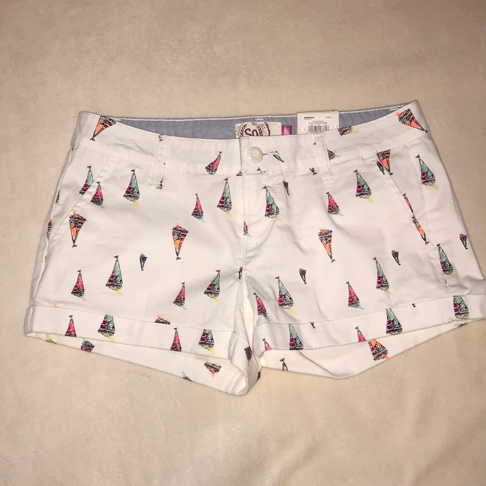 SO Sailboat chino shorts